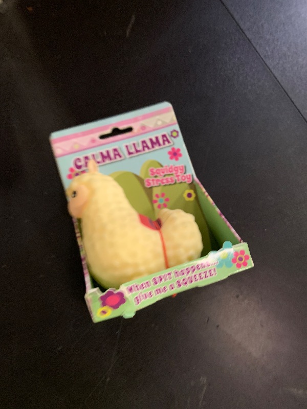 Photo 1 of Boxer Gifts Calma Llama Stress Relief Toy | Unique Stress Balls for Adults & Teenagers - Animal Squishy Fidget Toys for Anxiety - Cool Desk Accessories | Cute Stocking Stuffer Llama Gifts