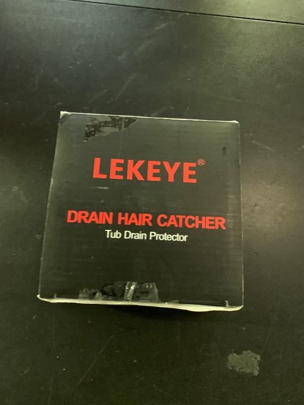 Photo 1 of LEKEYE Drain Hair Catcher/Bathtub Drain Cover/Drain Protector for Pop-Up & Regular Drains(Patented Product)