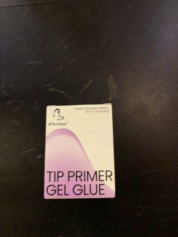 Photo 1 of BTArtbox Nail Glue & Primer Set - 2 x 0.5 Fl Oz Acrylic French Ballerina Nail Gel, Long Lasting Super Strong 4 in 1 UV Nail Gel for Press On Nails