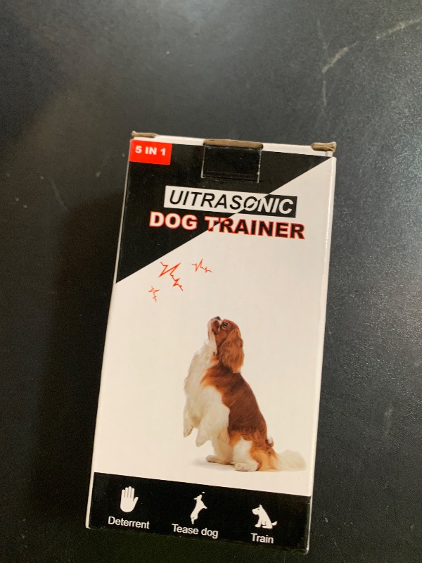 Photo 1 of 5 in 1 Sonic Bark Deterrents, Dog Training, 3 Modes 50 FT Range, Indoors Outdoors Behavior Correct Safe & Humane Rechargeable Compact Bark Control Shock All Categories Dogs, deterrents