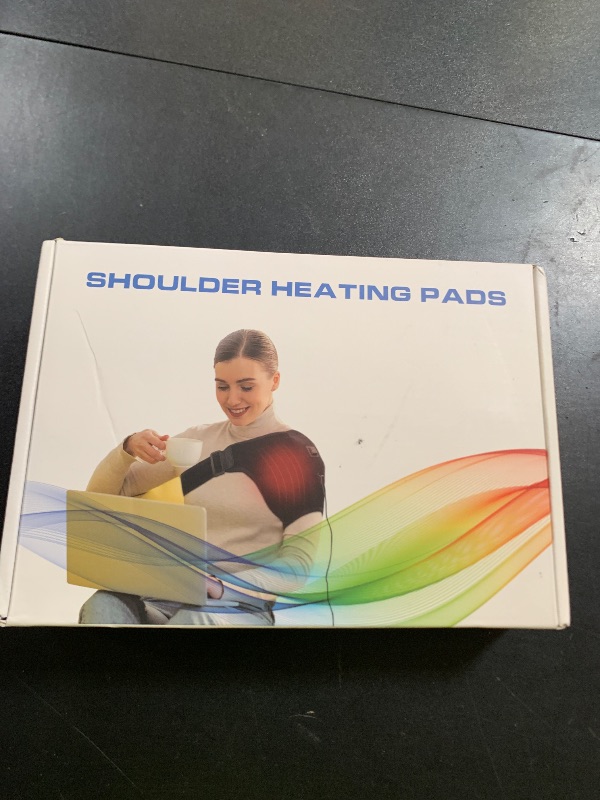 Photo 1 of Shoulder-Heating-Pad-Heated-Wrap - 3 Heat Levels Heating Pad for Shoulder Pain for Men Women Frozen Shoulder Pain Relief