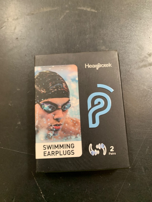 Photo 1 of Hearprotek [2 Pairs] Swimmer Ear Plugs, Custom-fit Water Protection Adult Swimming earplugs for Swimmers Pool Shower Bathing and Other Water Sports (Purple)