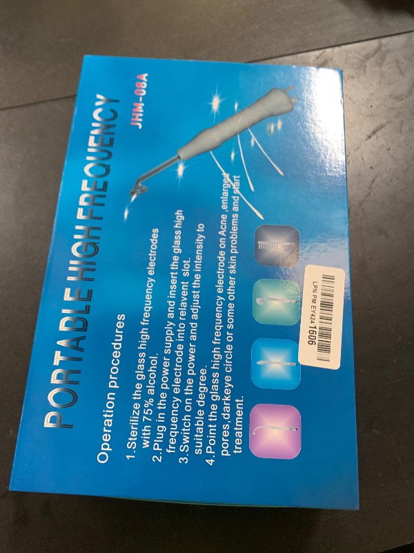 Photo 1 of High Frequency Facial Wand/Machine with 5 Argon Parts Skin Care Tool for Wrinkles Reducing Face Skin Tightening.