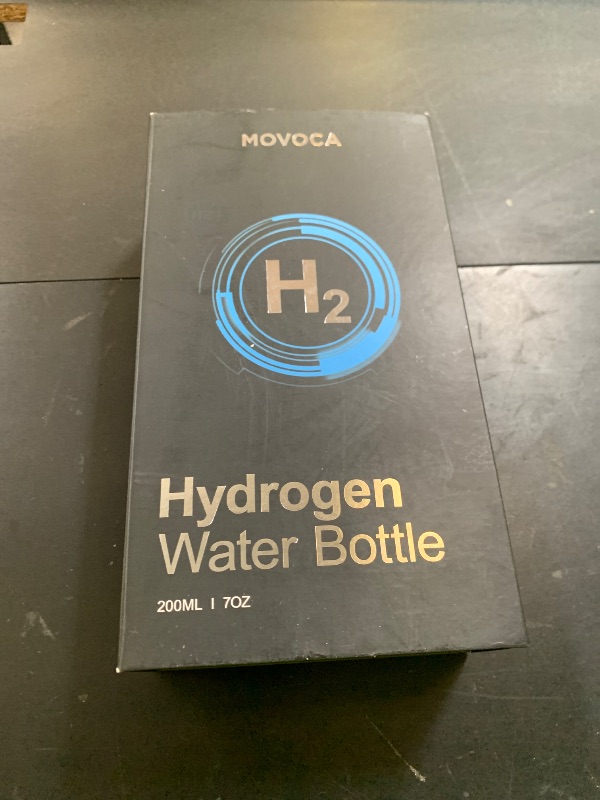 Photo 1 of MOVOCA Upgrade Hydrogen Water Bottle, Up to 6400PPB Hydrogen Water Generator -SPE PEM Tech, 7 OZ Food-Grade PC Hydro Water Machine, Health Care Gifts for Husband, Wife, Family, Friends, Travel