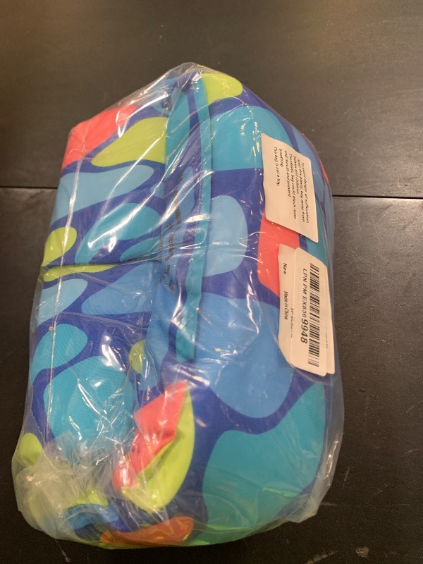 Photo 1 of Double Couple Toddler Swim Vest with Sleeves Cartoon Adjustable Strap Swimming Jacket Pool Floaties for Kids 20-50 Pounds Boys and Girls Child