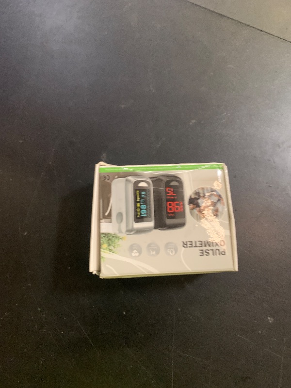 Photo 1 of Pulse Oximeter Fingertip- Mini Oximeter Oxygen Saturation Monitor for SpO2/Heart Rate/PI, with Auto Graph Display