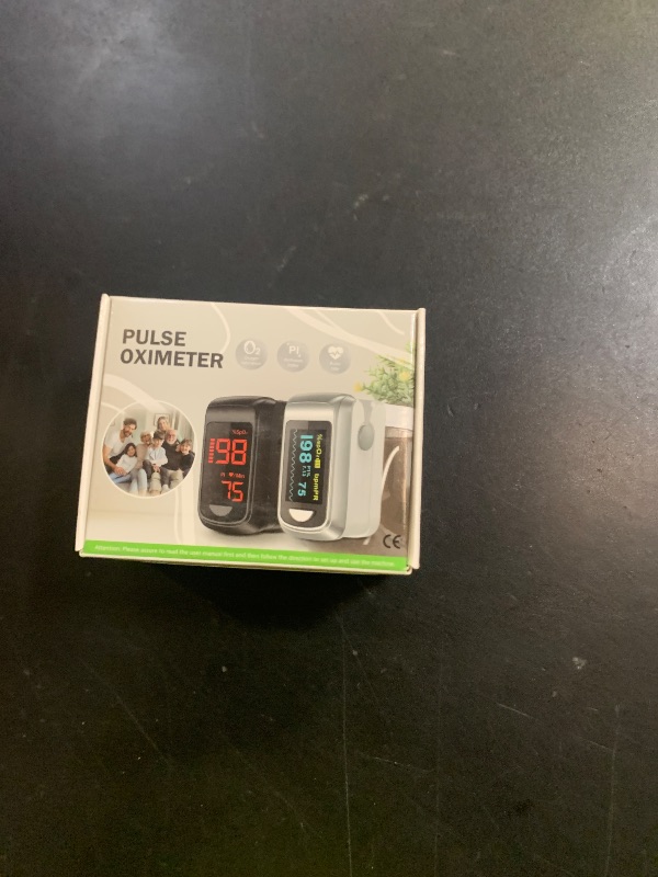 Photo 1 of Pulse Oximeter Fingertip- Mini Oximeter Oxygen Saturation Monitor for SpO2/Heart Rate/PI, with Auto Graph Display