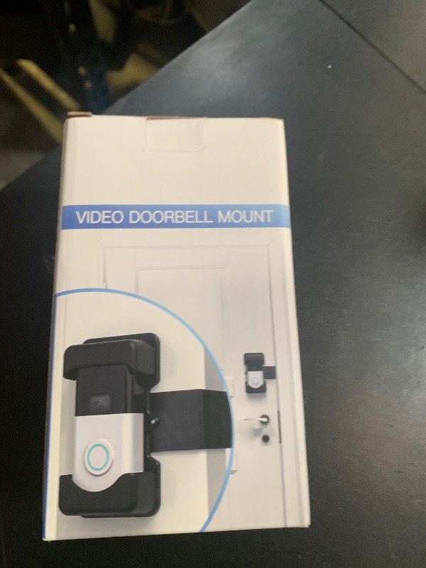 Photo 1 of COOLWUFAN Anti-Theft Video Doorbell Mount, Adjustable Height(3.7’’-5.1’’), Compatible with Most Brand Video Doorbell, No-Drill Mounting Bracket for Most Brand Video Bell