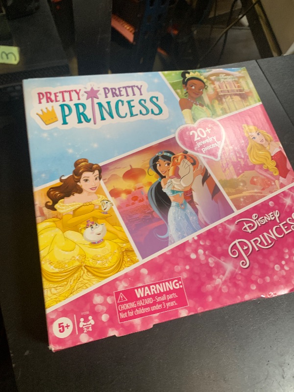 Photo 1 of Hasbro Gaming Pretty Pretty Princess: Edition Board Game Featuring Disney Princesses, Jewelry Dress-Up Game for Kids Ages 5 and Up, for 2-4 Players (Amazon Exclusive)