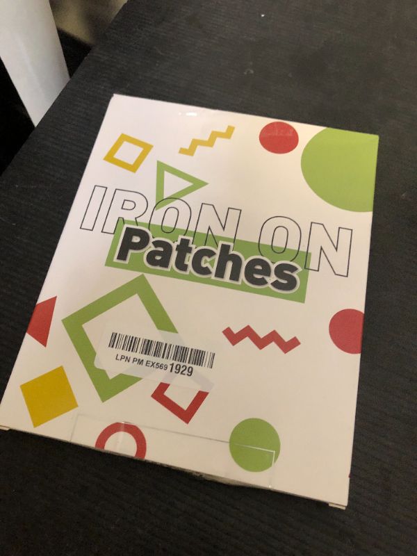 Photo 1 of NICEVINYL Embroidered Iron-on Patches Applique: 72Pcs Random Assorted Decorative Patches Iron on/Sew on for Clothing Accessories