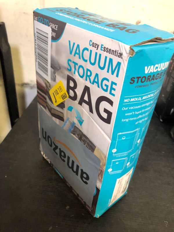 Photo 1 of 10 Pack Vacuum Storage Bags, Space Saver Bags (2 Jumbo/2 Large/3 Medium/3 Small) Compression Storage Bags for Comforters and Blankets, Vacuum Sealer Bags for Clothes Storage, Hand Pump Included