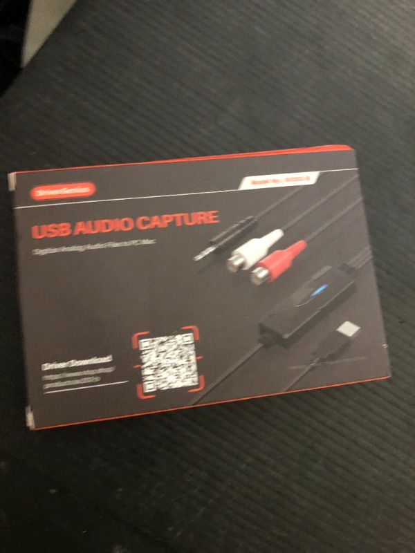 Photo 1 of DriverGenius AV202-B USB-C Audio Capture Grabber Card Device, with LED Indicator, Analog Cassette to Digital MP3 Converter, Compatible for Windows 11 and macOS Sequoia