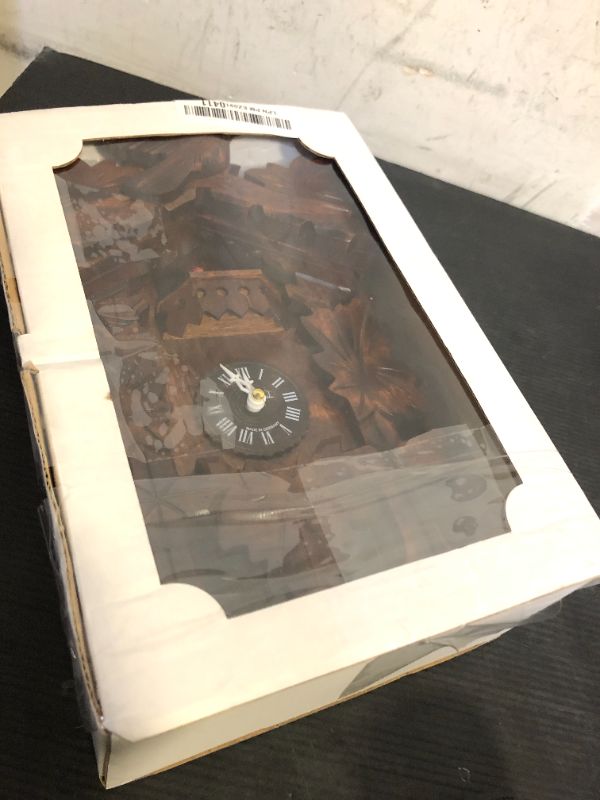 Photo 1 of Trenkle Kuckulino Black Forest Clock with Quartz Movement and Cuckoo Chime, Turning Dancers, Height 9 inch TU 2018 PQ