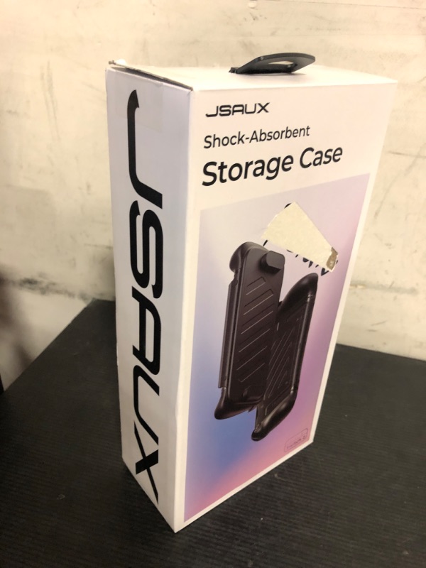 Photo 1 of JSAUX Split Protective Case for Nintendo Switch 2, TPU Middle Frame & PC Front Cover, Non-Slip Ergonomic Grip, Storage for 10 Game Cards, Supports Stand Use, Shock Absorption & Anti-Scratch-PC0114