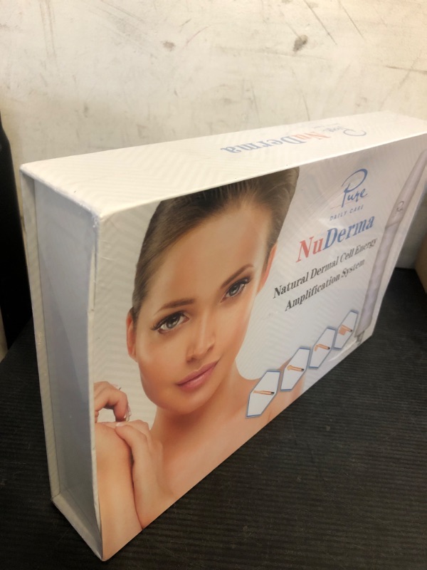 Photo 2 of Pure Daily Care NuDerma Handheld Skin Therapy Wand Machine w/Neon – Anti-Aging - Skin Tightening - Wrinkle Reducing - Dark Circles – Clarifying - Hair & Scalp Stimulator***sealed