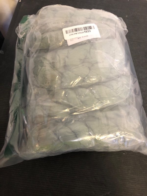 Photo 1 of 10 Pack Sage Green Cheesecloth Table Runner 10FT Boho Gauze Fabric Table Runner Vintage Rustic Sheer Runners for Wedding Party Bridal Baby Shower Long Table Decorations