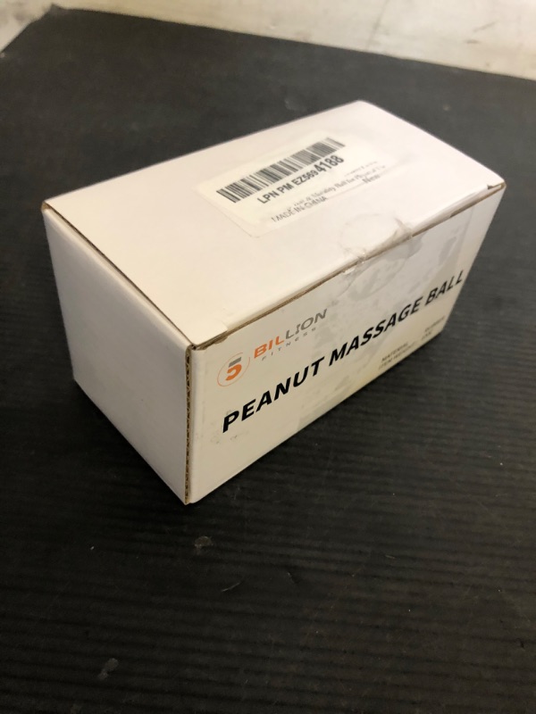 Photo 1 of 5BILLION Peanut Massage Ball - Double Lacrosse Massage Ball & Mobility Ball for Physical Therapy - Deep Tissue Massage Tool for Myofascial Release, Muscle Relaxer, Acupoint Massage (Black)