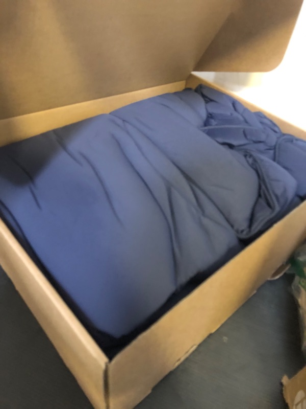 Photo 1 of REST® Evercool® Cooling Comforter, Full/Queen, Blanket for Hot Sleepers, All Season Bedding to Keep Cool for Night Sweats, Breathable Lightweight Blanket, 90"x90" Inches, Midnight Blue