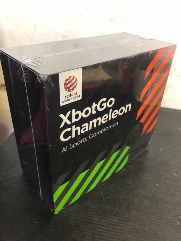 Photo 1 of XbotGo Chameleon AI Auto Sports Action Camera - 4K 60FPS Soccer Camera and Basketball Tracking Camera for Team Sports, Live Streaming, No Subscription, Works with iOS & Android (Pearl Grey)**factory sealed