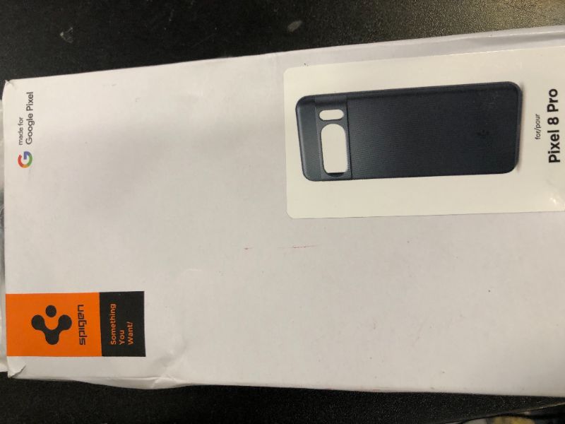 Photo 1 of Spigen Thin Fit Designed for Pixel 8 Pro Case (2023) [Military-Grade Protection] - Metal Slate