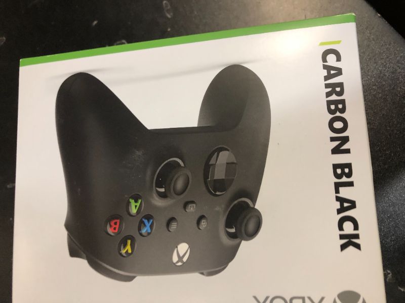 Photo 1 of Xbox Wireless Gaming Controller (2025) – Carbon Black – Play on Xbox, Windows, Android, iOS, FireTV Sticks, Smart TVs, VR Headsets