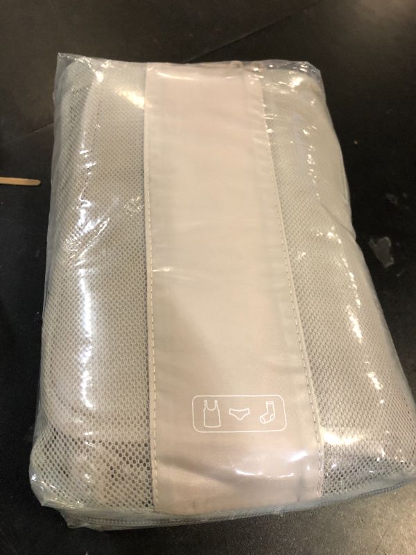 Photo 1 of 10 Set Compression Packing Cubes for Travel Women Mom,OlarHike Luggage Clothes Storage Gifts for Travelers,Airplane/Cruise/Car/Train Travel Essentials,Compressible Expandable Saver Space Bags(Beige)