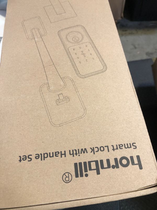 Photo 1 of Hornbill Smart Lock Set with Keypad, Keyless Entry Deadbolt with Handle, Digital Bluetooth Door Lock for Front Door, Oil Rubbed Bronze