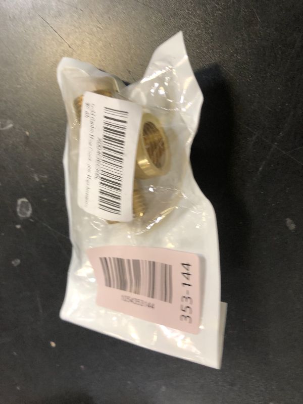 Photo 1 of Gold Garden Hose Connection Accessories Brass,1/2 in Male Female Tee Connector Plumbing Hose Splitter Copper T-shape Fitting 3 Way Hose Tube Fittings Swivel Garden Hose Adapter, Hose Accessories