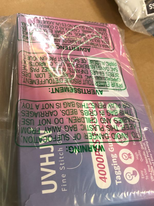 Photo 1 of Stitch  For Clothing, Stitchy Gun Quick Clothes Fixer, Dress Tagging Gun-Includes 2,000 Black Fasteners & 2,000 White Fasteners & 6 Needles
