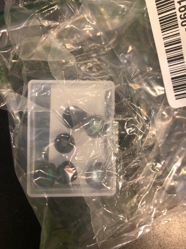 Photo 1 of JNSA Silicone Earbuds Tips Ear Tips Replacement for Sony WF 1000xm5/1000xm4, XBA, MDR and DR Series in-Ear Earphone Headsets SML 3 Size 3 Pairs,Black