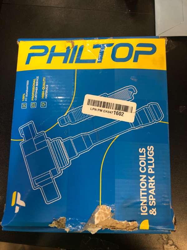 Photo 1 of PHILTOP Set of 8 Ignition Coil Pack and Iridium Spark Plugs Fits for 2005 2006 2007 2008 2009 2010 2011 Volvo XC90 4.4L,2007-2010 S80 4.4L