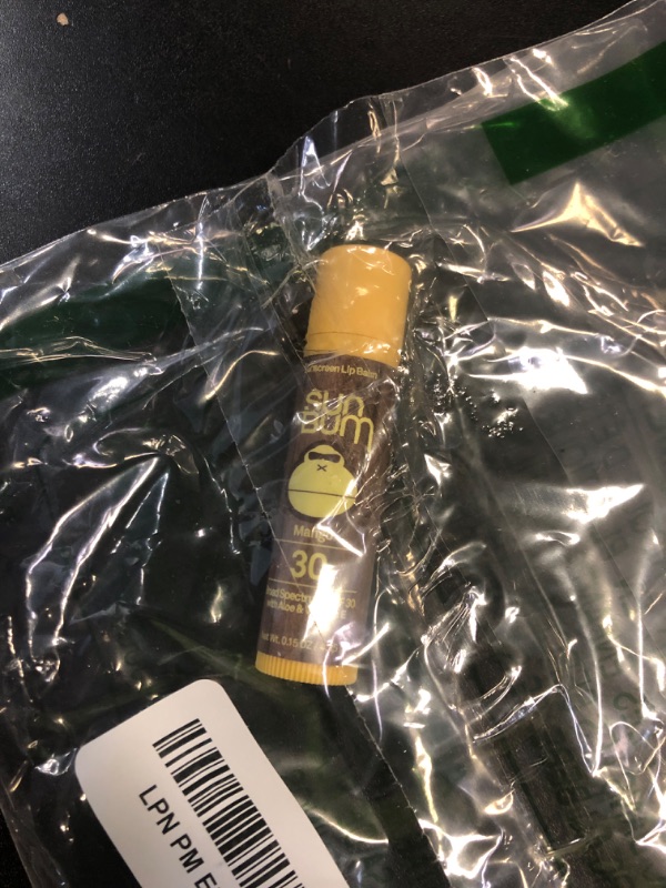 Photo 1 of Sun Bum SPF 30 Sunscreen Mango Lip Balm - Moisturizing Aloe Vera and Vitamin E - Vegan and Cruelty Free - Broad Spectrum UVA/UVB Lip Protection - 0.15 oz Stick