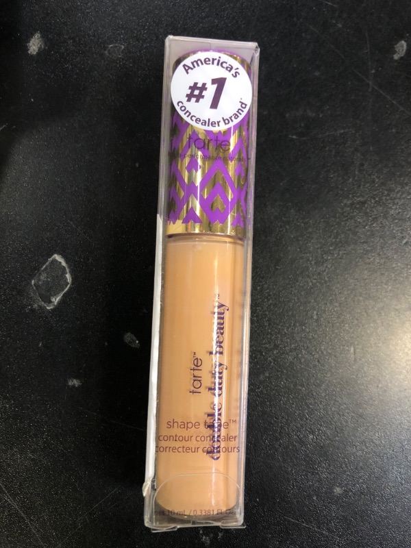 Photo 1 of tarte shape tape full-coverage concealer - 27S light-medium sand (light to medium skin with warm, golden undertones) - full size