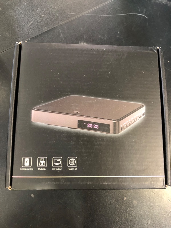 Photo 1 of Mini DVD Player HDMI, ARAFUNA DVD Players for TV Included HDMI RCA Cord, All Region Compact Player, Breakpoint Memory Support USB, Built-in PAL/NTSC, Small DVD Player for TV with Remote Control