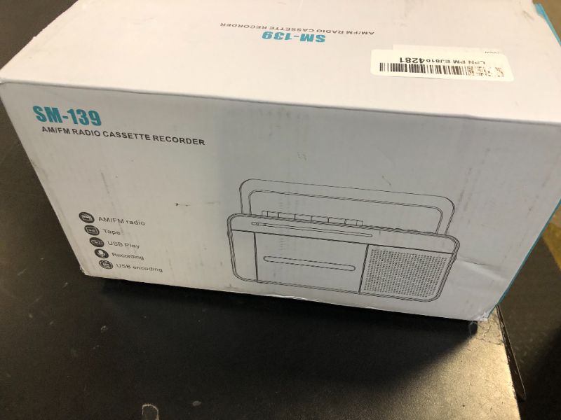 Photo 1 of AM/FM Radio Cassette Recorder