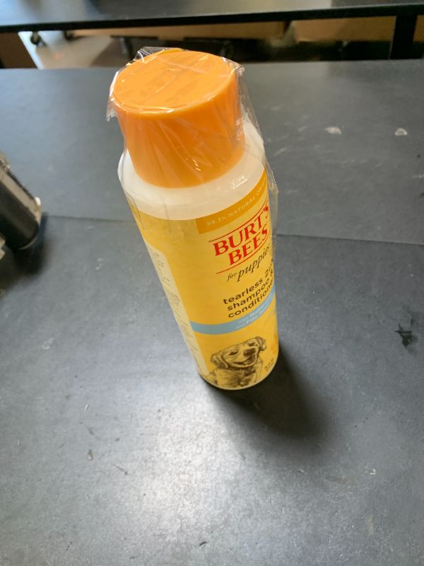 Photo 1 of Burt's Bees for Pets Tear Free Puppy Shampoo and Conditioner - Tearless Dog Wash for Puppies, Pet Grooming Supplies, Gentle Dog Shampoo and Conditioner, Puppy Essentials for Easy Groom, 16 Fl Oz