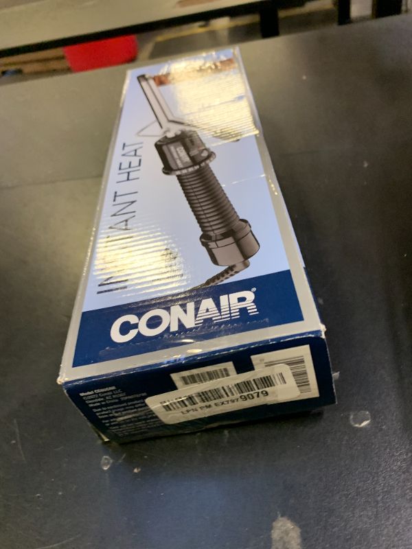 Photo 1 of Conair Instant Heat 1/2-Inch Curling Iron, 1/2-inch barrel produces spiral curls – for use on short to medium hair