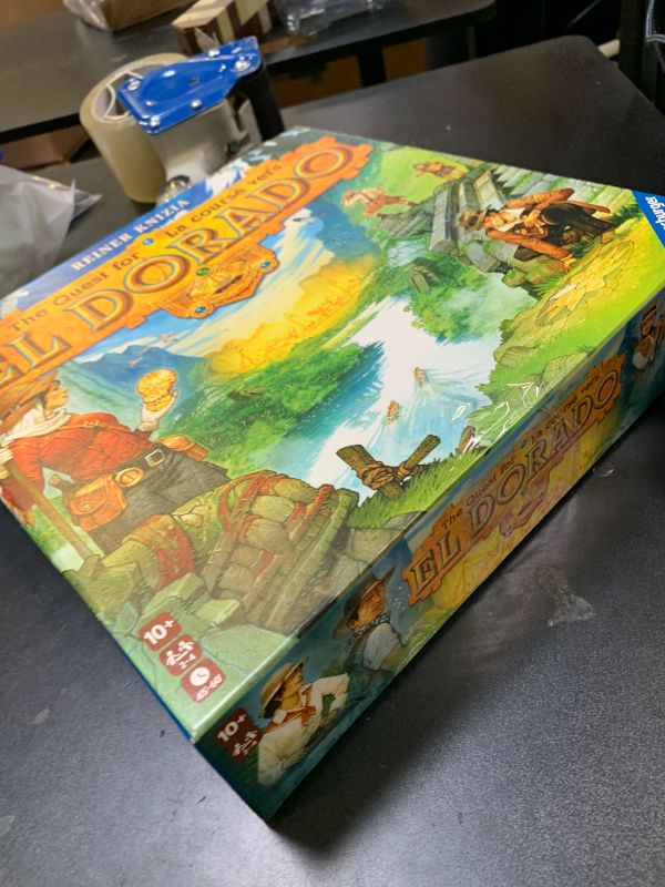 Photo 1 of Ravensburger The Quest for El Dorado - Exciting Strategy Board Game | Suitable for Kids & Adults | Designed for 2-4 Players | Inclusive of Mini Expansion