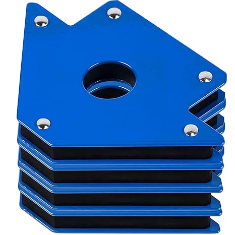 Photo 1 of 50LBS Arrow Welding Magnet Holder 4pcs 4" Strong Magnetic Metal Working Mig Tools and Equipment Workshop Welder Magnets Welding Clamps 45, 90, 135 Degree Angle
