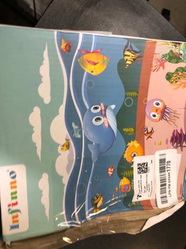 Photo 1 of Infinno Inflatable Tummy Time Mat Premium Baby Water Play Mat for Infants and Toddlers Baby Toys for 3 to 24 Months, Strengthen Your Baby's Muscles, Portable