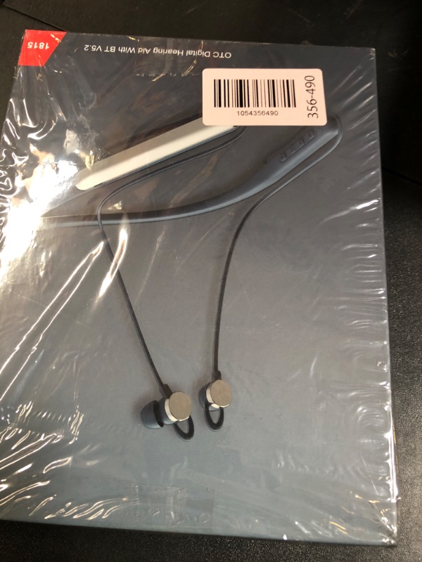 Photo 1 of ANMISON OTC Bluetooth Hearing Aids for Seniors with Noise Reduction and Rechargeable, 32-Channel Digital Sound Processing, Suitable for Low-Moderate-Severe Hearing Loss. Black
