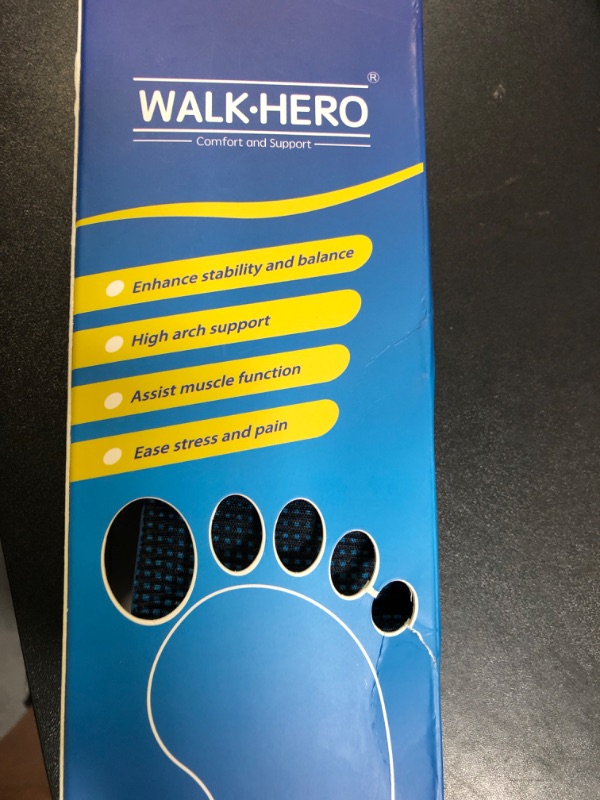 Photo 1 of Inserts Relieve Plantar Fasciitis - Flat Feet Insoles Arch Supports, Orthotic Insoles for Foot Pain Arch Pain Reduce Muscle Fatigue Absorb Shock (Mens 4-4 1/2 | Womens 6-6 1/2)