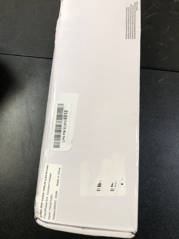 Photo 1 of LEDupdates 24v UL Listed 200W Triac Dimmable Driver 110v - 277v AC Transformer Constant Voltage Power Supply for LED Strip Light Control by AC Wall Dimmer (24v 200w)