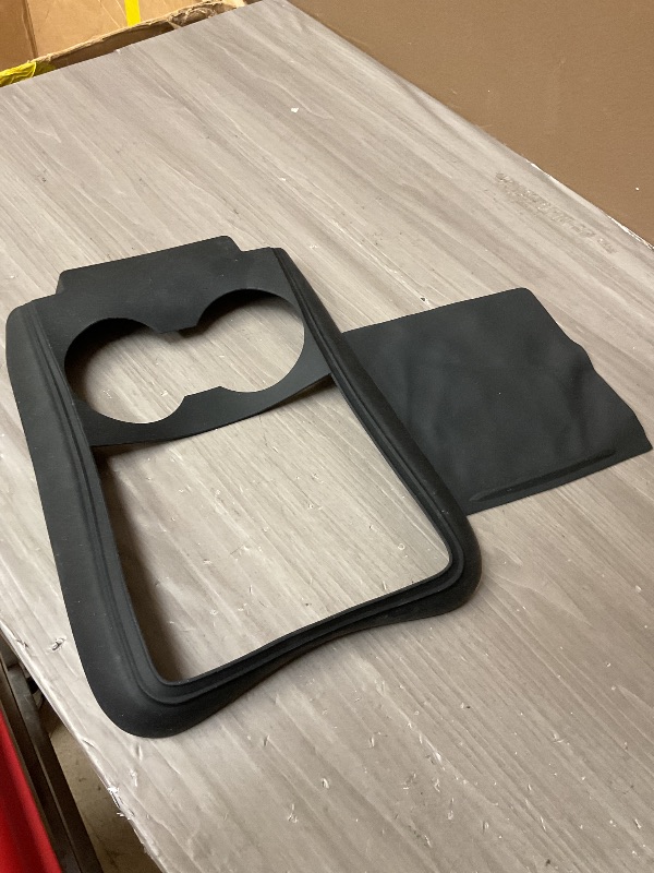 Photo 1 of KUNIST for 2024 Tesla Model Y Center Console Wrap Cover Organizer Tray Compatible with Tesla 2021-2025 Model Y Interior Accessories (Black)LPNPMEK7328942
