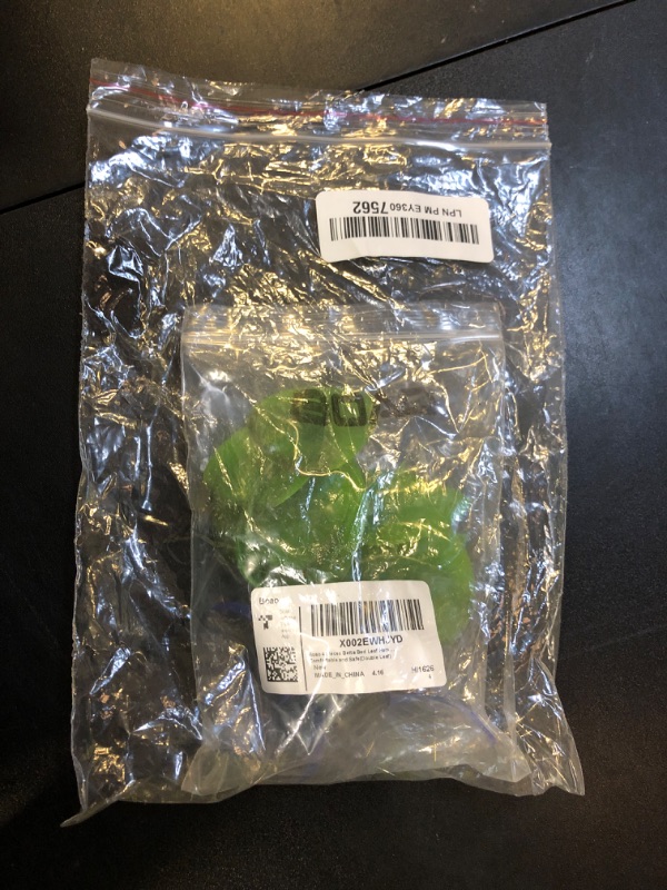 Photo 1 of Boao 4 Pieces Betta Fish Tank Accessories Betta Leaf Hammock Pad Simulating The Natural Habitat for Tank Aquarium Spawning Grounds Breeding Resting Bed(Double Leaf)