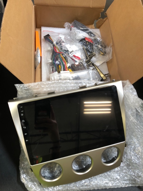 Photo 1 of EKAT [2+64G] Car Radio for Toyota Camry 2006 2007 2008 2009 2010 2011 ((for Manual A/C)), 10.1 inch Android 13 Touch Screen Camry Stereo, Carplay/Android Auto/EQ Audio/SWC/Bluetooth/Mirror Link