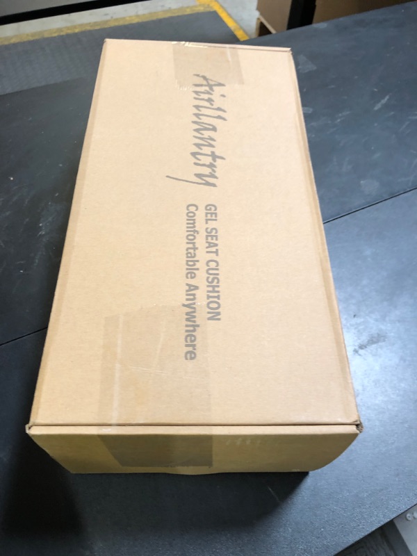 Photo 1 of Airllantry Thicken 19.7in Seat Cushion, Gel Seat Cushion for Long Sitting–Office Chair, Wheelchair, Car Pad, Large Cooling Support Pad for Back Pain, Sciatica, Tailbone Pain Relief
