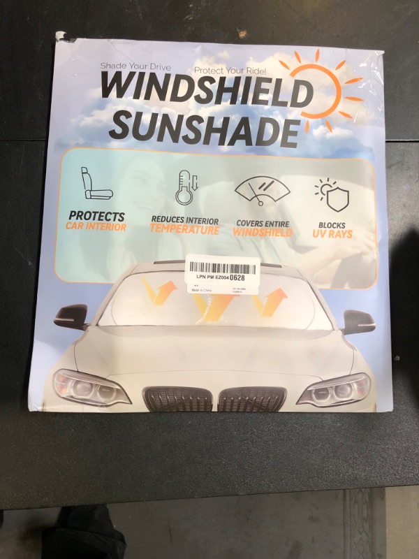 Photo 1 of Sunshade Cover for Chevy Silverado 1500 Windshield Sun Shade for 2019-2024 2025 2026 Chevy Silverado 1500, Regular cab, Crew cab, Double Cab 2Dr 4Dr Window Shields Sun Visor Protector Blocks UV Rays