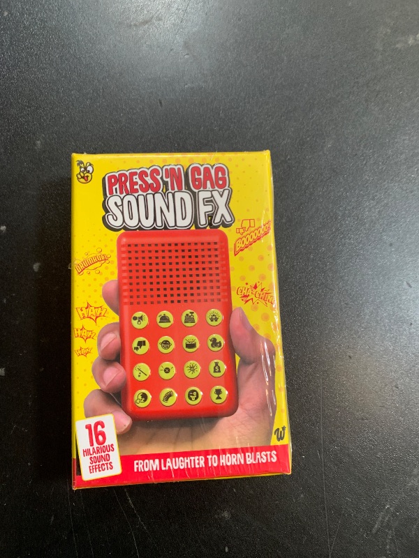 Photo 1 of KNUCKLHEAD Sound Effects Machine - 16 Hilarious Sounds - Boys Noise Maker Prank Gifts for Kids- 6 7 8 9 10 Year Old Boy Gifts - Fun Boys Toys for Ages 8-13 - Cool Gadgets for Teens Gift