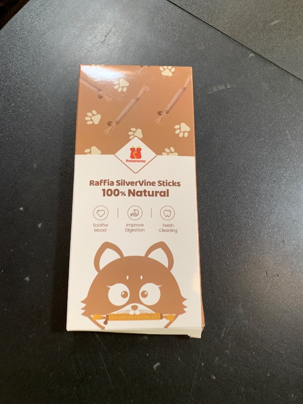 Photo 1 of Potaroma 6 Pcs Natural Silvervine Sticks Cat Toys, Catmint Silvervine Blend Sticks, Kittens Chew Toys for Teeth Cleaning, Matatabi Dental Care Cat Treat, Edible Kitty Lick Toys